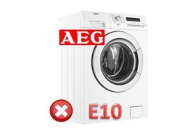 erro E10 AEG