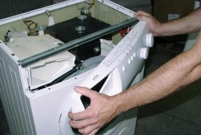 disassembling the Beko washing machine