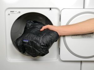 How to wash a parka in a washing machine