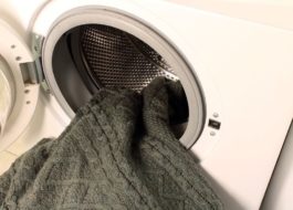 How to wash a sweater in a washing machine