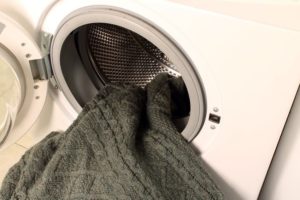 How to wash a sweater in a washing machine