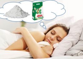 Why do you dream about washing powder?