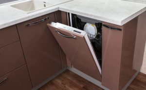 How to place a dishwasher in the kitchen?