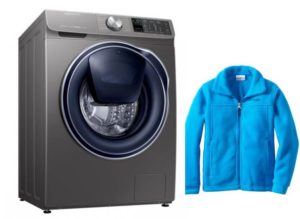 How to wash fleece items in the washing machine