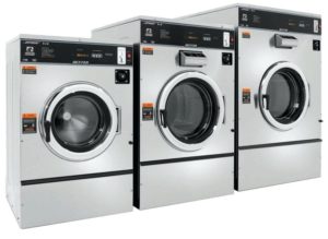 Washing machines for washing workwear