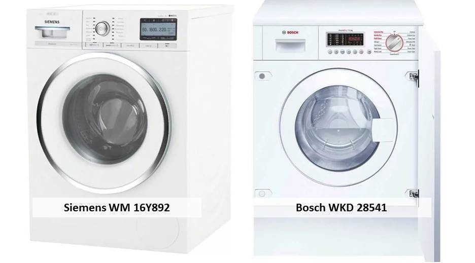 Bosch WKD 28541 SiemensWM 16Y892