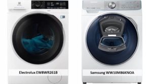 ซัมซุง WW10M86KNOA Electrolux EW8WR261B