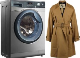 How to wash a cashmere coat in the washing machine