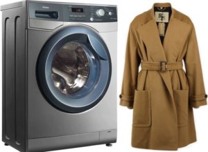 How to wash a cashmere coat in a washing machine?