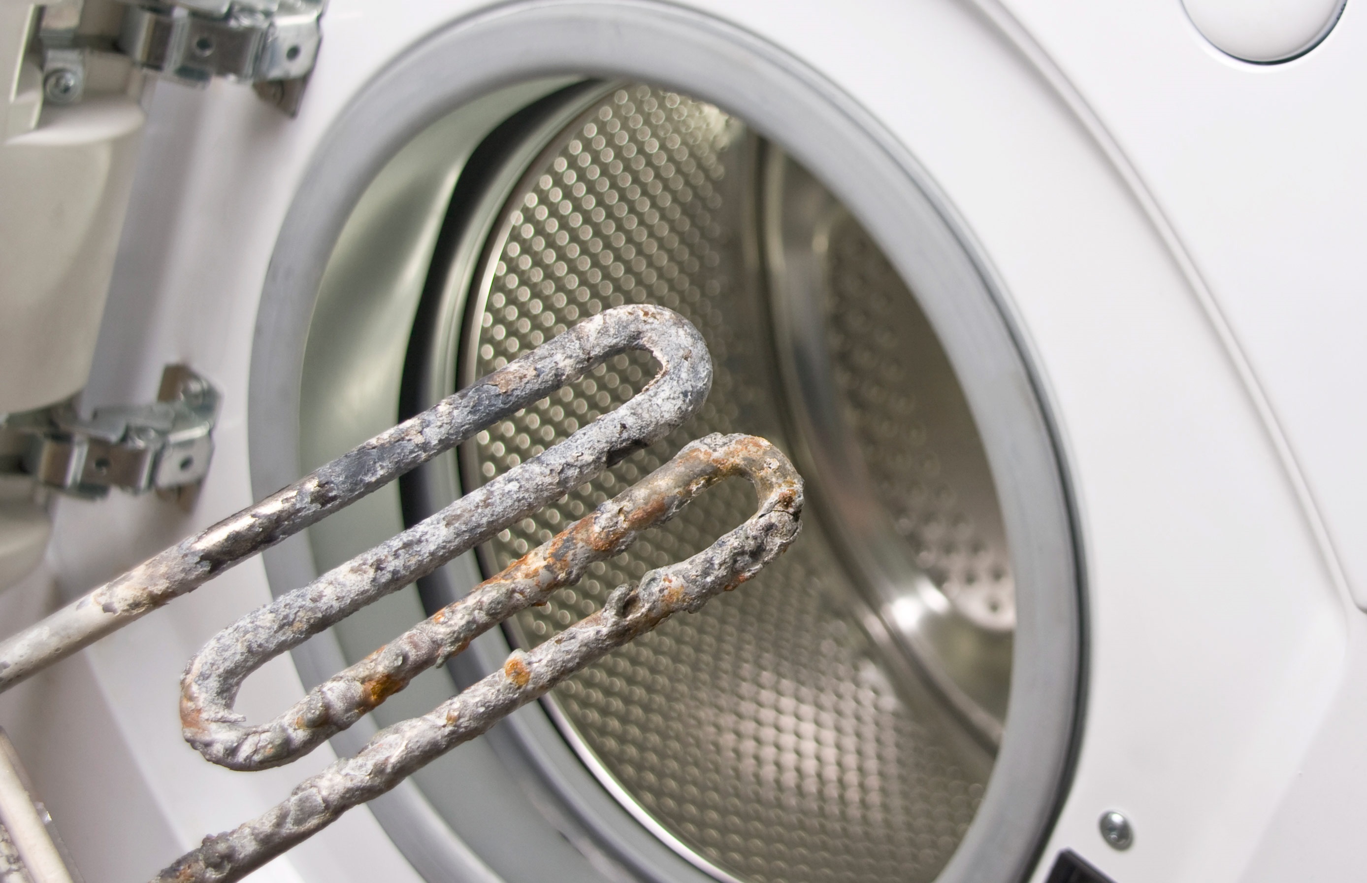 The heating element often burns out on washing and drying machines