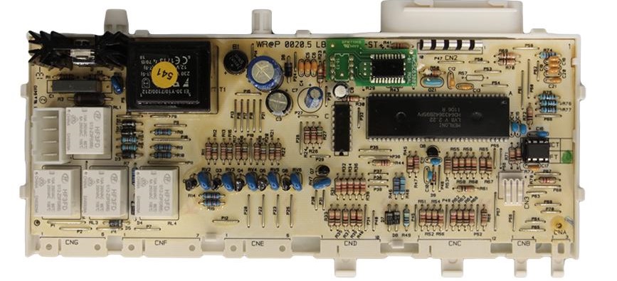 smarta tvättmaskiner har komplexa elektroniska moduler