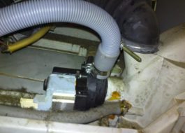 Replacing the drain hose in an LG washing machine