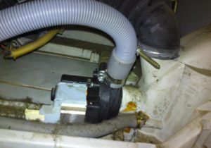 Replacing the drain hose in an LG washing machine