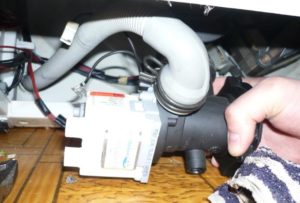 How to change the pump in an LG washing machine