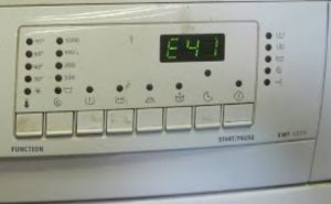 Fejl E41 i en Electrolux vaskemaskine