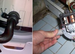 DIY repair of the LG washing machine pump