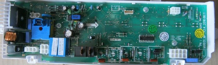 Daewoo control board is faulty