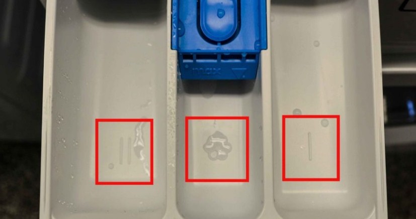 powder cuvette compartments