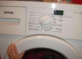 Error 4 in the Gorenje washing machine