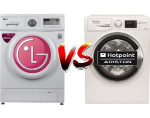 Što je bolje: perilica rublja LG ili Hotpoint Ariston?