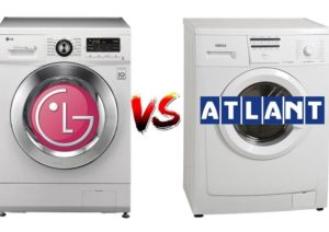 Wat is beter: LG- of Atlant-wasmachine?