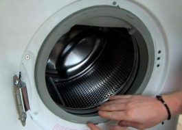 How to put a cuff on the drum of an Indesit washing machine