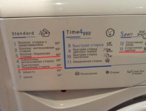 What mode should I use to wash a down jacket in an Indesit washing machine?