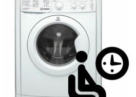 Máy giặt Indesit bị treo ở chu trình vắt