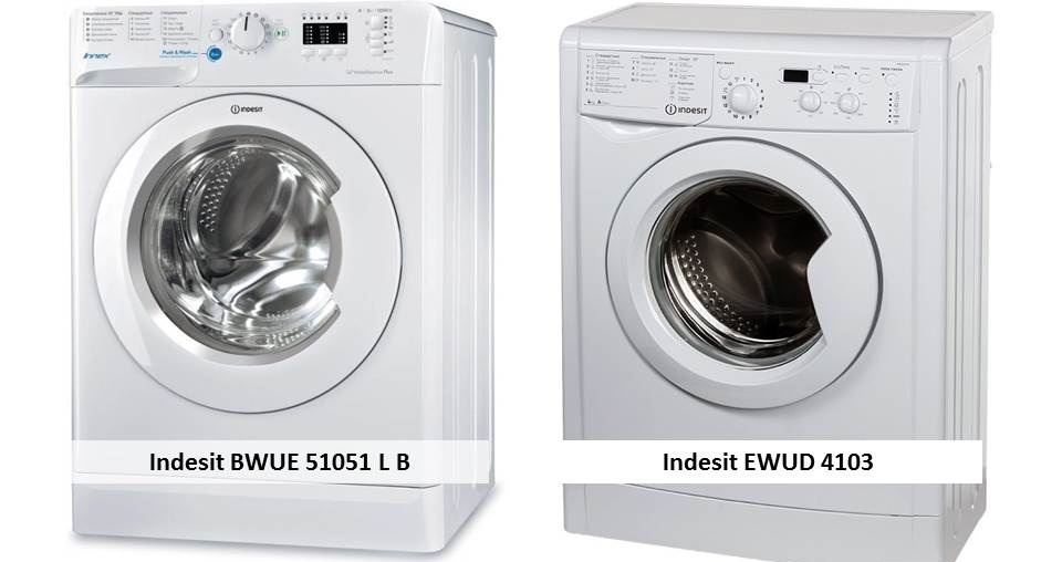 Indesit BWUE 51051 L B Indesit IWUD 4105