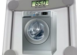 How much does an Indesit washing machine weigh?