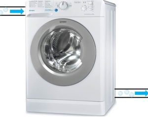 Ang Indesit washing machine ay kumukuha ng tubig at agad na umaagos