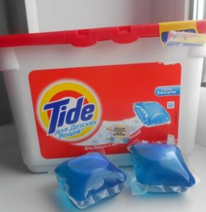 Paano gamitin ang Tide washing capsules