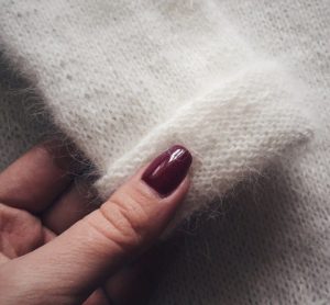 Washing angora clothes at home