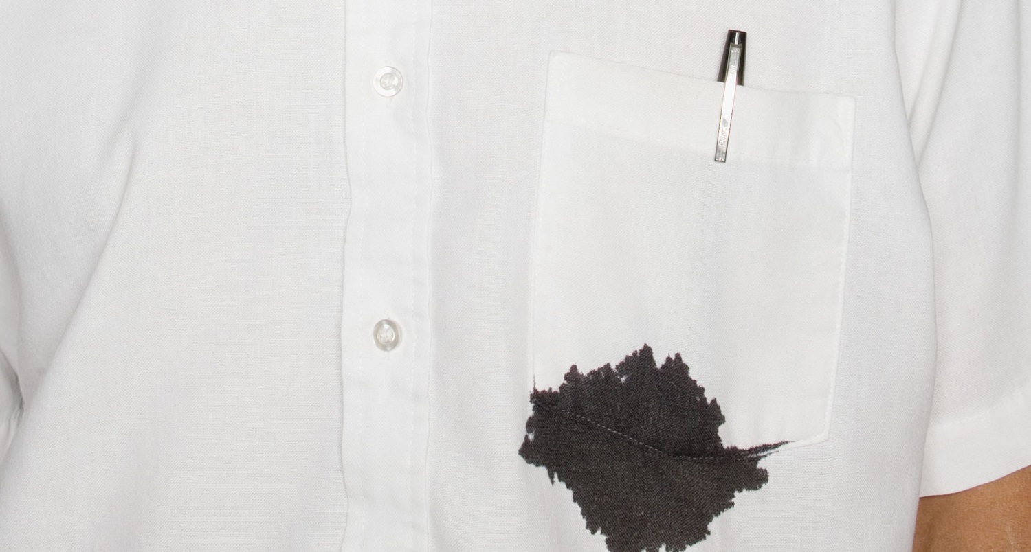 comment enlever les taches d'encre sur une chemise