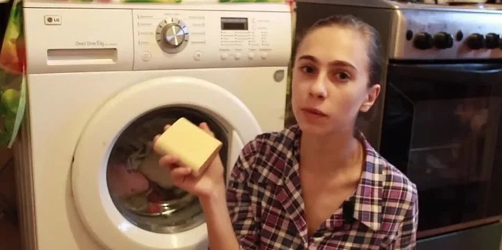 can soap harm the machine?