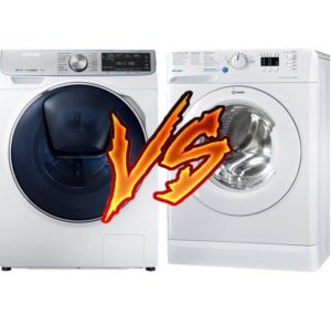 Qual máquina de lavar é melhor: Samsung ou Indesit?