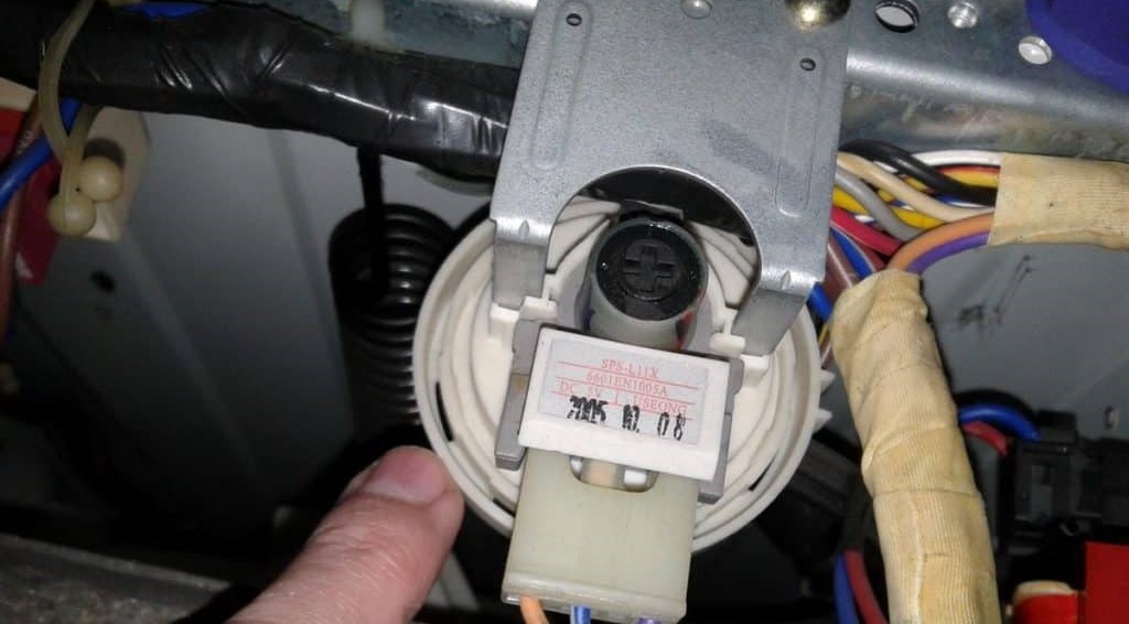 find the pressure switch