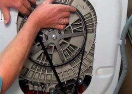 How to tighten the belt on a Bosch washing machine