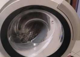 How to open the door of a Bosch washing machine