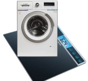 How much does a Bosch washing machine weigh?