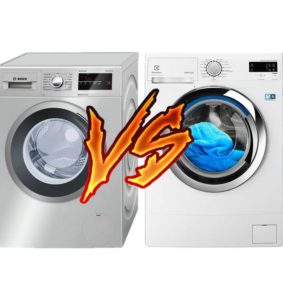 Alin ang mas mahusay: Bosch o Electrolux washing machine?