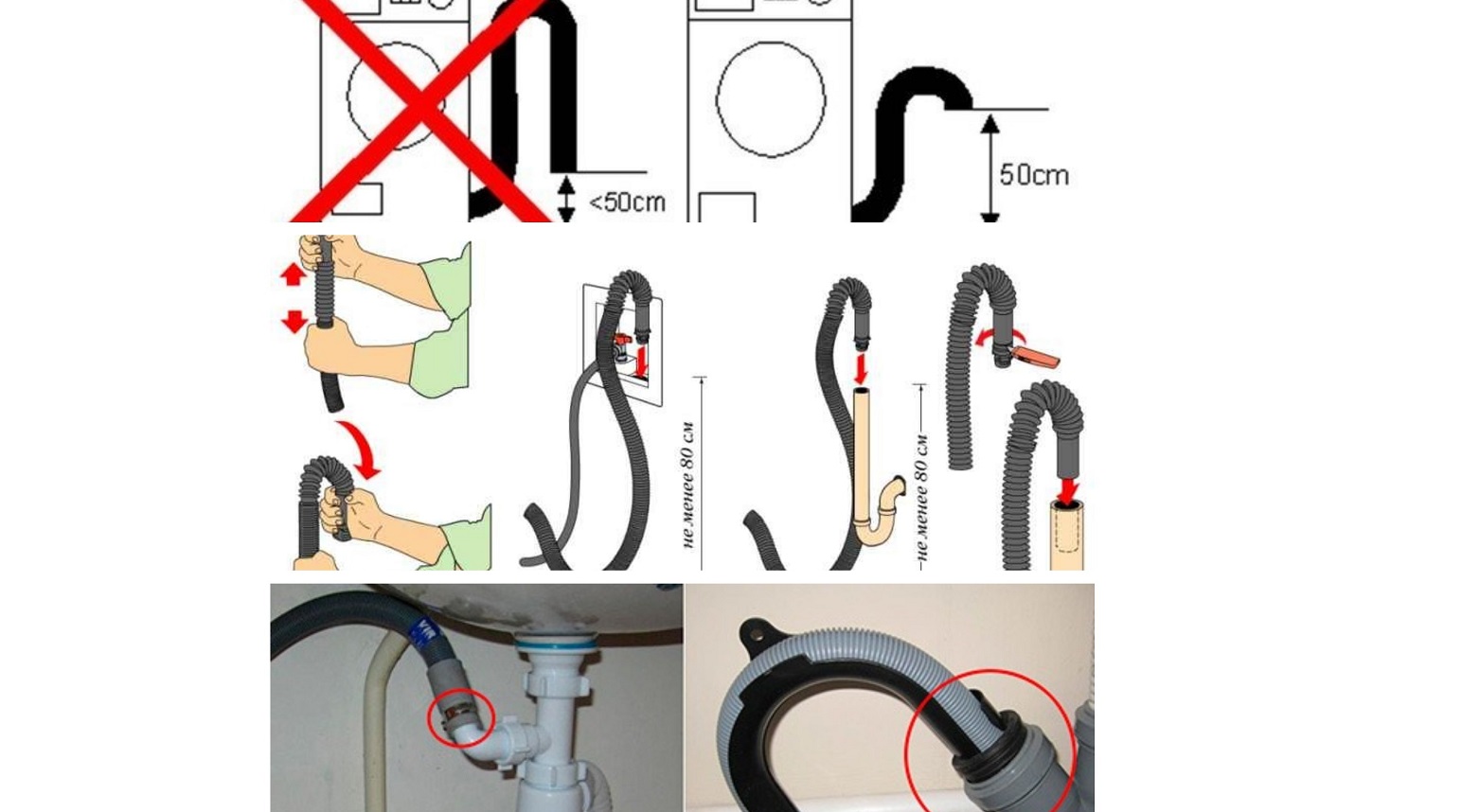 connect to the sewer correctly