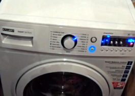 The Atlant washing machine does not spin