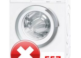 Error E57 in a Bosch washing machine