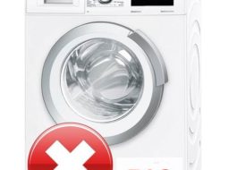 Error F12 in a Bosch washing machine