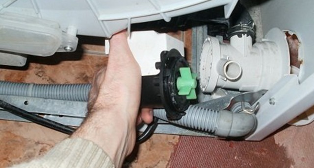 replacing the drain pump