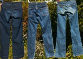 How to quickly dry jeans after washing