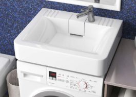 How to choose a sink over a washing machine