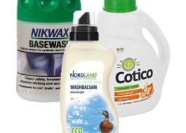 Jacket washing products