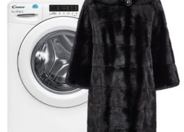 Is it possible to wash a mink coat in a washing machine?